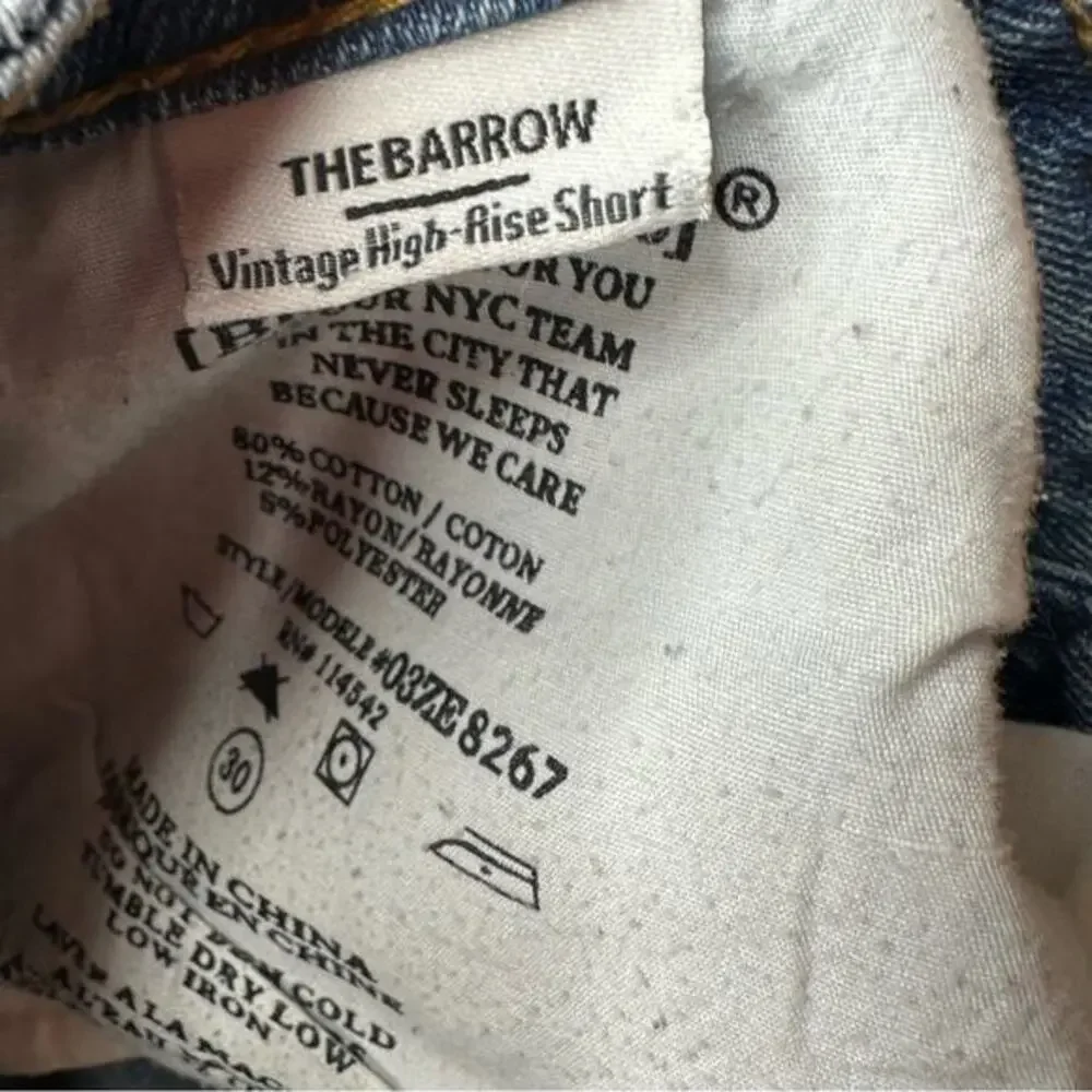Blank NYC The Barrow Vintage High Rise Shorts 30‎